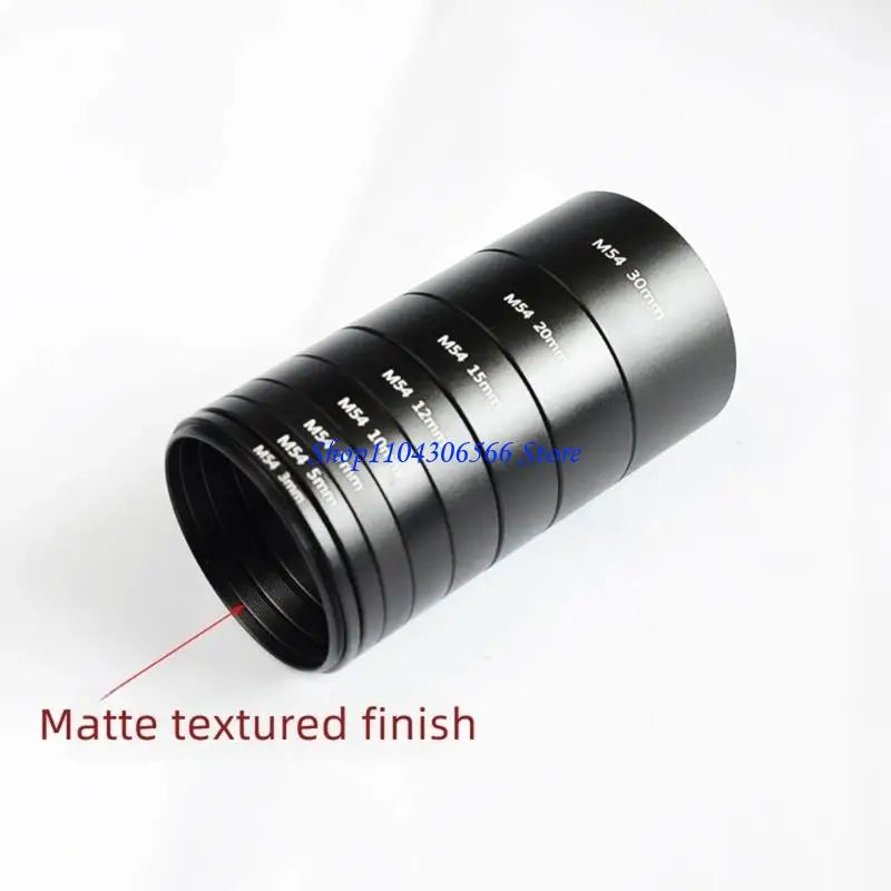 M54 x 0.75 Threaded Extension Tube – Aluminum Spacer 3–30mm Telescope Extension Tube HIP