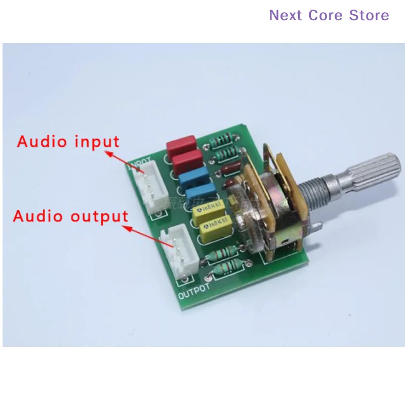8-Pin Passive Tone Board – Volume Control Amplifier Module Audio Amplifier Module HIP