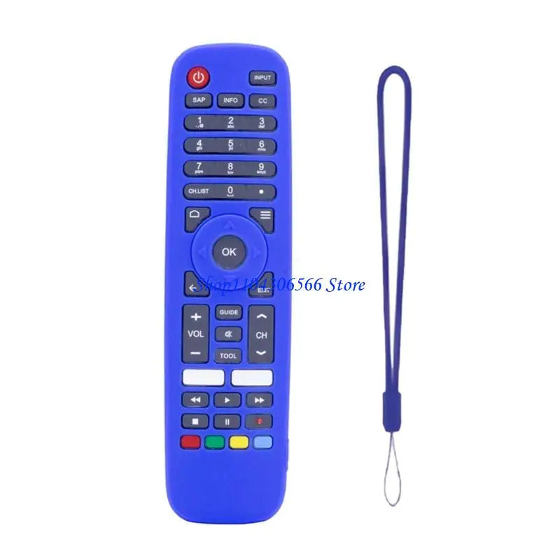 Silicone Remote Case for HTR-A10AG TV Remote – Nontoxic Cover Remote Control Cover HIP blue CN
