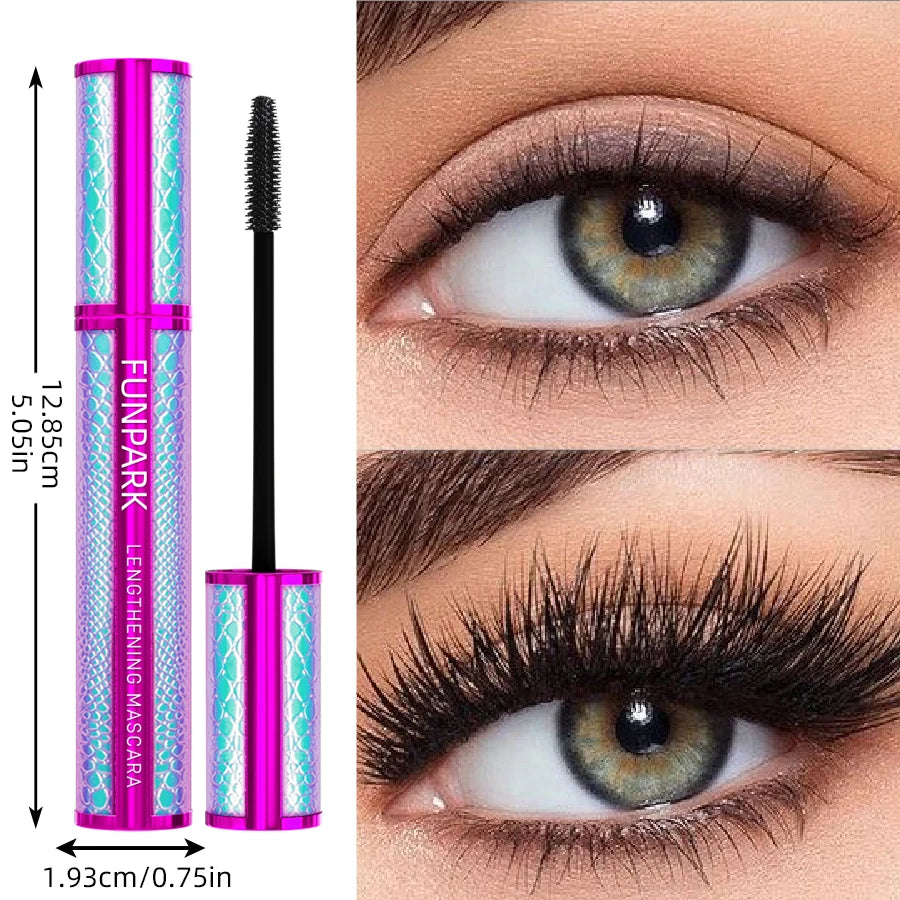 FUNPARK 5D Silk Fiber Mascara – Waterproof & Lengthening Silk Fiber Mascara HIP F6090-1PC
