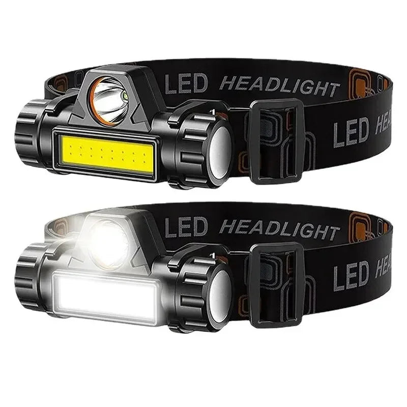 Rechargeable COB LED Headlamp – Magnetic & Waterproof LED Headlamp HIP