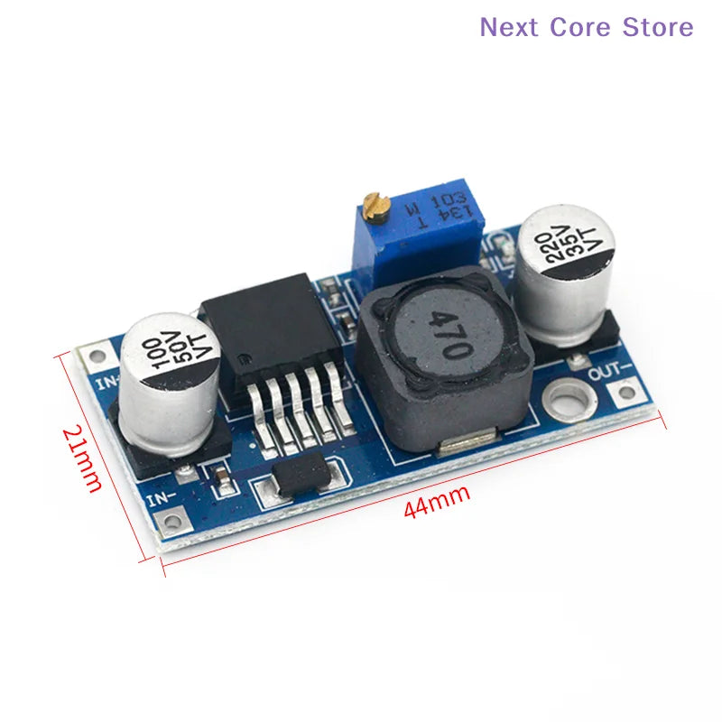 DC-DC Adjustable Step-Down Converter Module – LM2596 Voltage Converter Module HIP