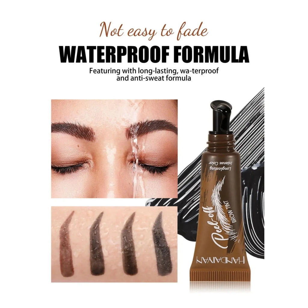 Handaiyan Peel-Off Eyebrow Tint Gel – Waterproof, 3-Day Hold Eyebrow Tint Gel HIP