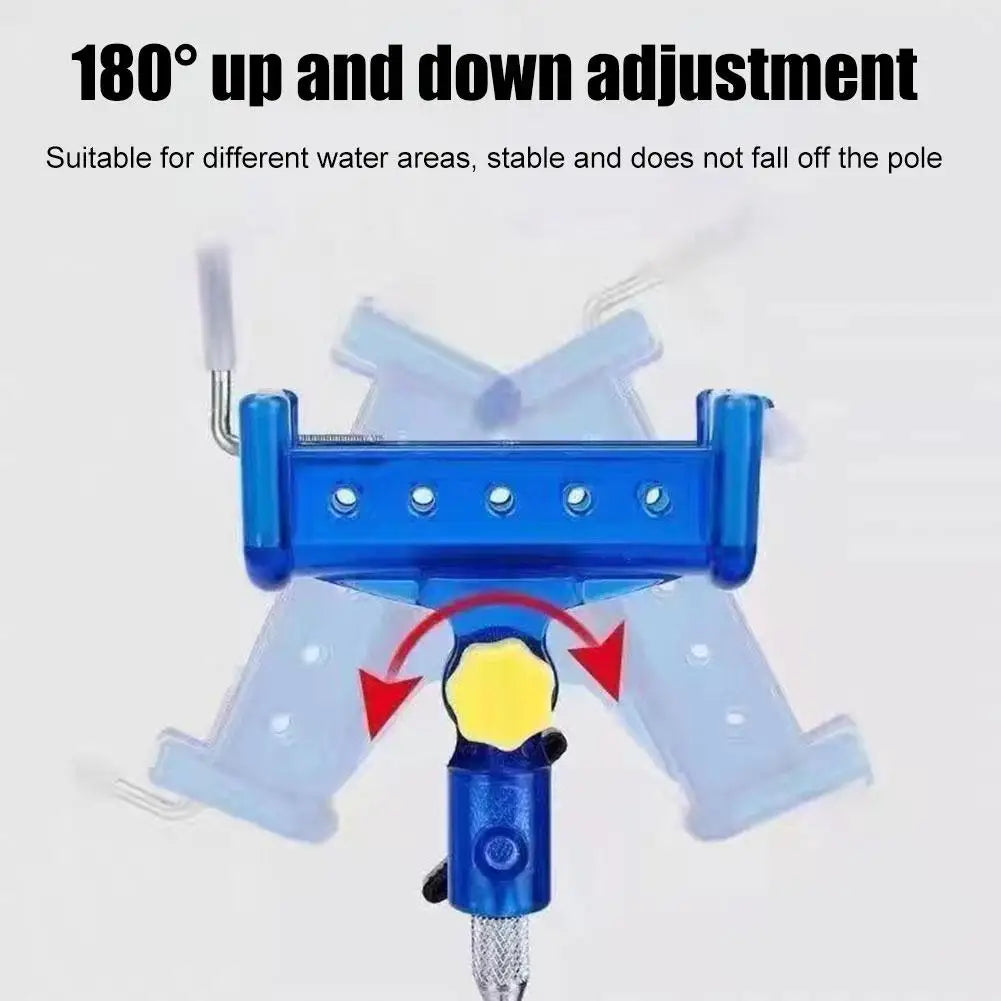 1Pc 360 Degree Adjustable Fishing Rod Holder Folding Fish Pole Stand For Fishing Ground Support Fishing Rod Ground Insertion HIP