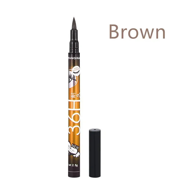 1 PCS Hot Make Up Ultimate Black Liquid Eyeliner Long-lasting Waterproof Eye Liner Pencil Pen Nice Makeup Cosmetic Beauty Tools HIP brown