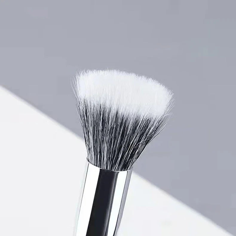 Stippling Blush Brush – Soft Wool Fiber Flat Head Makeup Tool Stippling Blush Brush HIP
