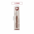 Sandalwood Crochet Hook 2.0–6.0mm – Stainless Steel Tip Crochet Hook HIP 3.5MM