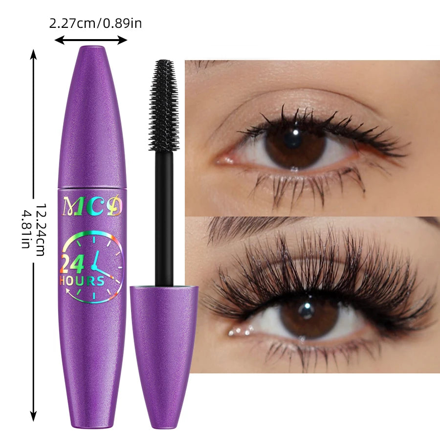 4D Effect Black Waterproof Mascara for All Lengthening Makeup Products Eyelash Extension Eye Lashes Mascara Korean Cosmetics HIP