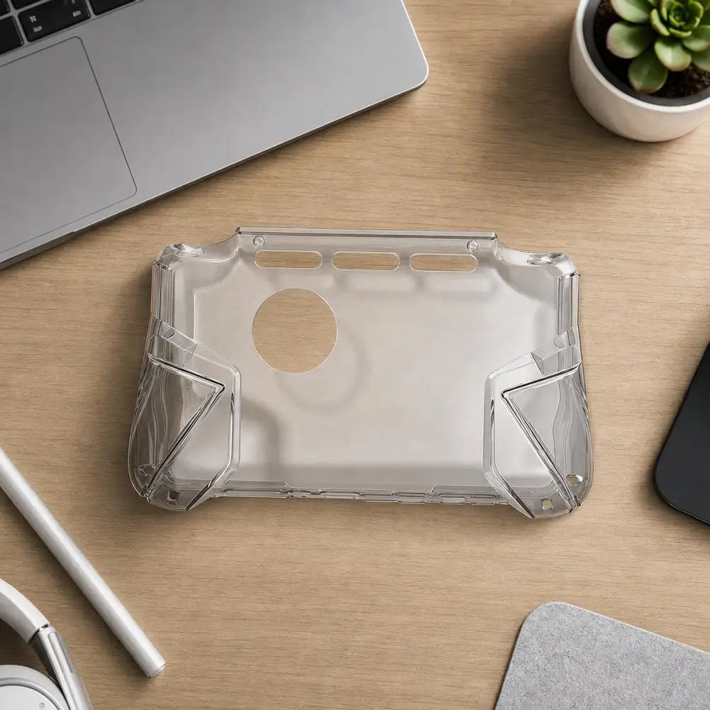 Soft Protective Case For AYN Thor Dual Screen Handheld Protective Cover With Transparent TPU Integrated Soft Handle HIP