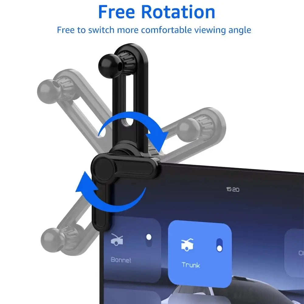 17mm Ball Head Phone Holder Base for Tesla Model 3/Y/S/X Car Phone Mount HIP