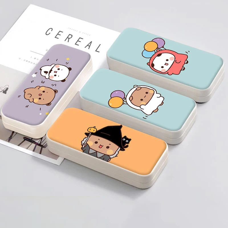 Panda Bubu & Yier Glasses Case – Portable, Drop-Resistant Eyeglasses Storage Case HIP