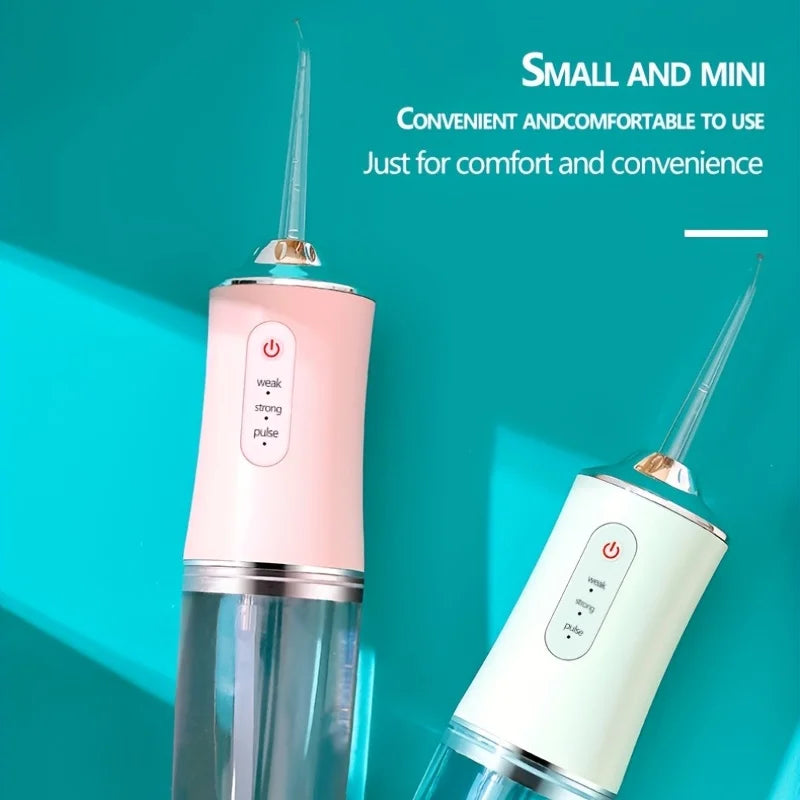 USB Rechargeable Portable Water Flosser – 3-Mode Oral Irrigator Water Flosser HIP