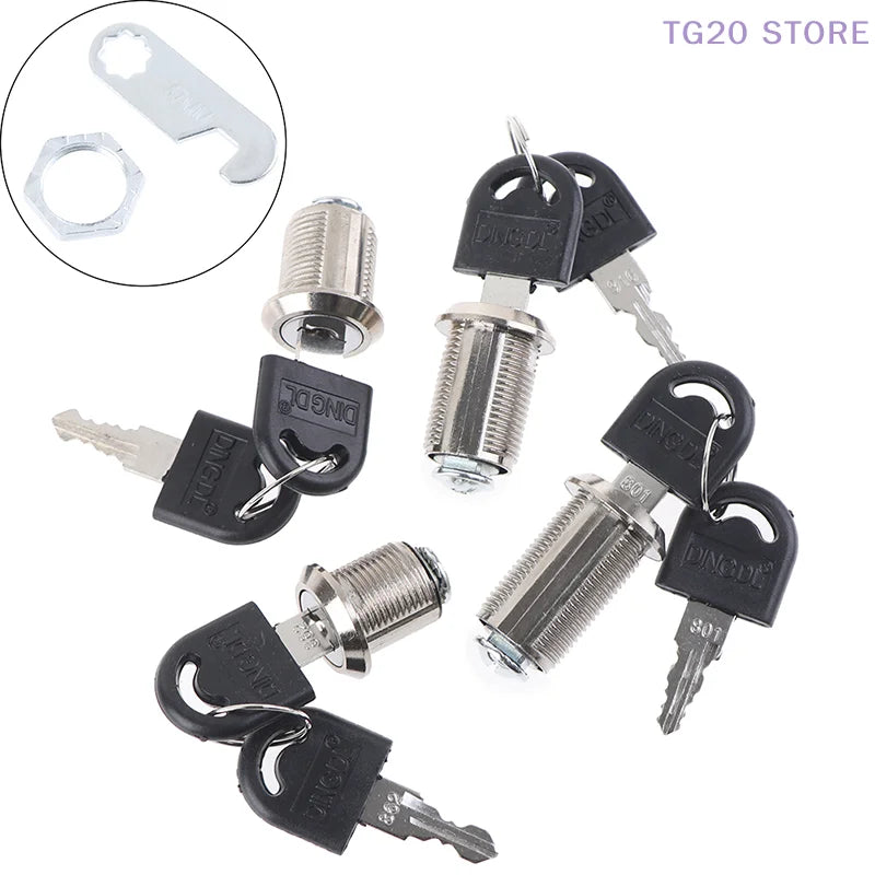 Cam Cylinder Lock – Cabinet, Mailbox & Drawer Security Cam Cylinder Lock HIP