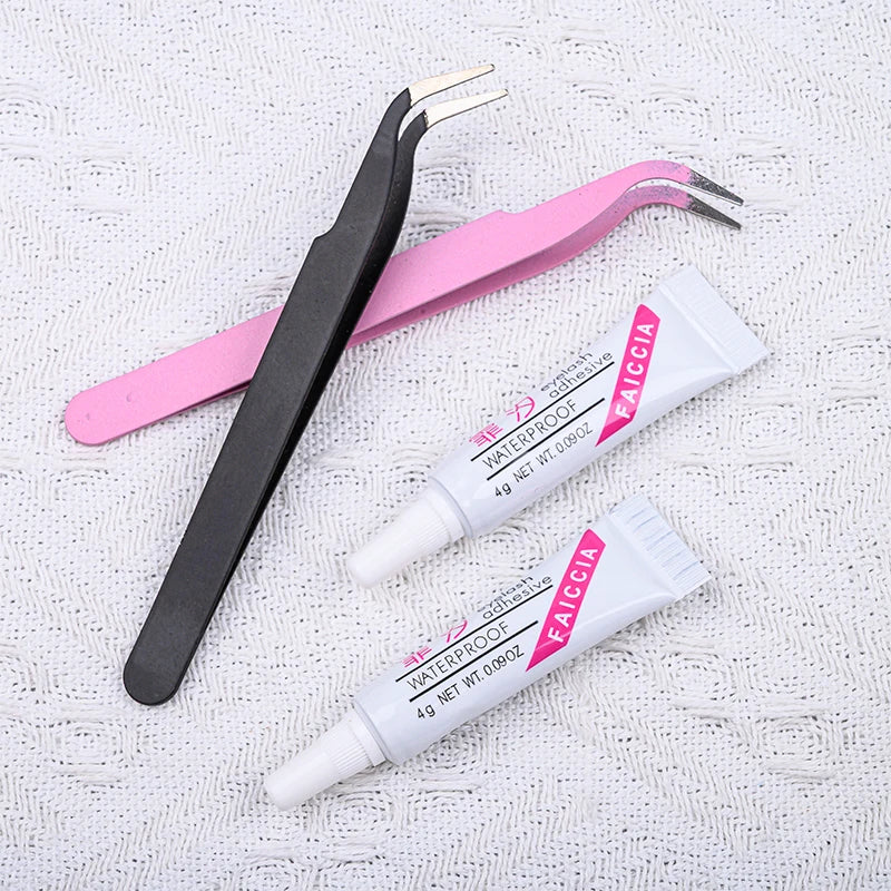 Clear Quick Dry Eyelash Glue Makeup Waterproof Lasting Disposable Adhesive Glue for Eyelashes Extension Glues Lashes Cosmetics HIP