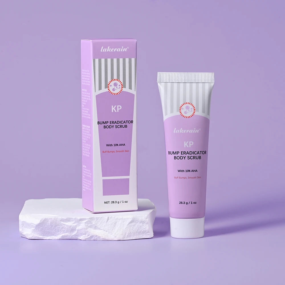 KP Bump Eraser Body Scrub Keratosis Pilaris Skin Exfoliator Helps Reduce Chicken Bumps Exfoliate to Reduce Dullness Skin Care HIP