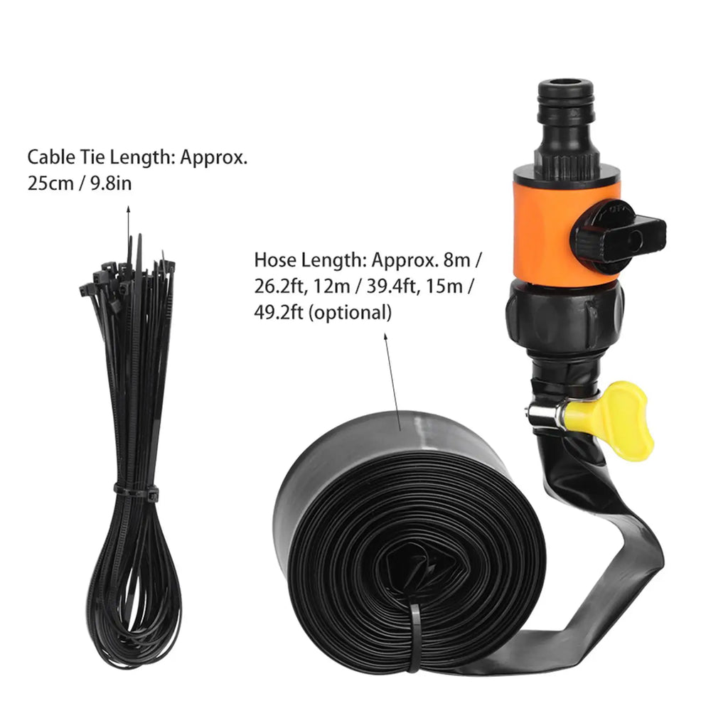 Cooling Water Hose Trampoline Sprinkler Trampoline Water Sprinkler Hose Garden Cooling Watering Tool Children Outdoor Water HIP