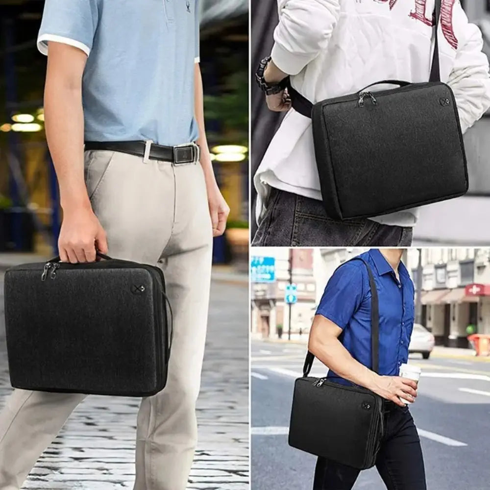 13.3–15.4" Waterproof Laptop Shoulder Bag – Shockproof Sleeve Laptop Shoulder Bag HIP