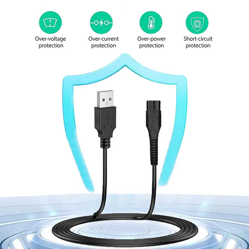 1.5m USB Charger Cable 5.5V for Kärcher WV1 WV2 WV5 Window Vac USB Charger Cable HIP