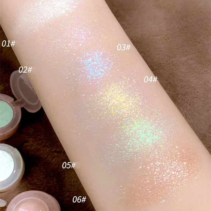 Diamond Eye Shadow Palette Gorgeous Glitter Eyeshadow Glossy Shiny Highlighter Shadow Shimmer Cowherd Weaver Girl Eyes Makeup HIP