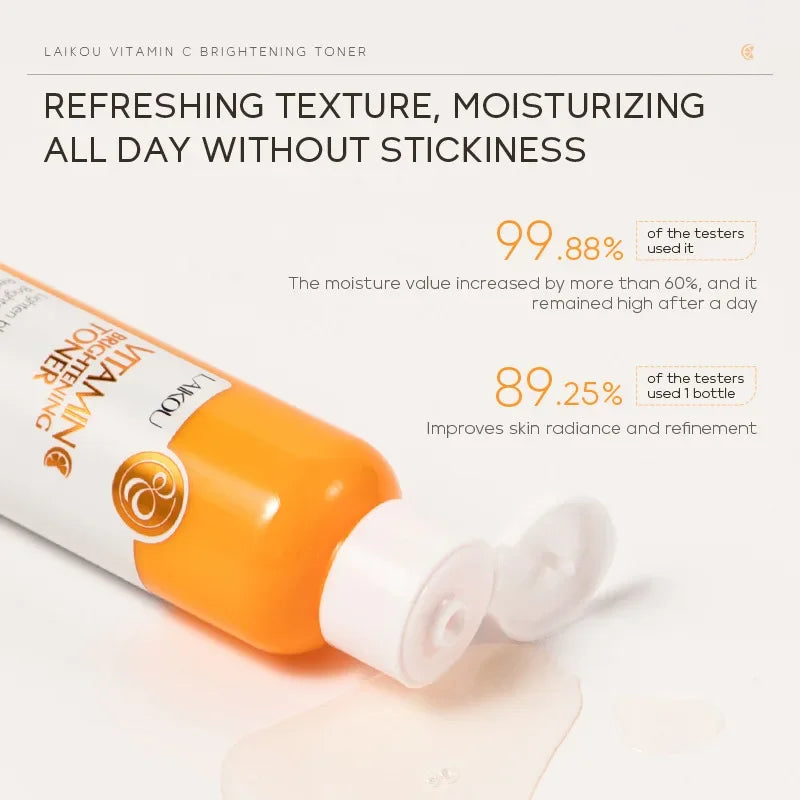 LAIKOU Vitamin C Brightening Toner 100ml – Korean Skincare Vitamin C Toner HIP