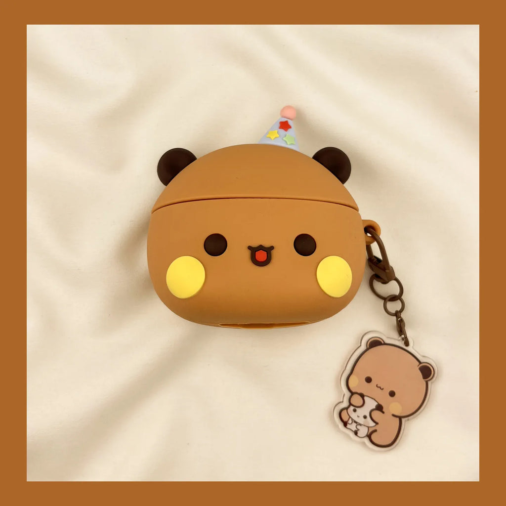 Panda Bubu & Yier Cartoon Wireless Earphone Case Earphone Case HIP BUBU AirPods Pro 3