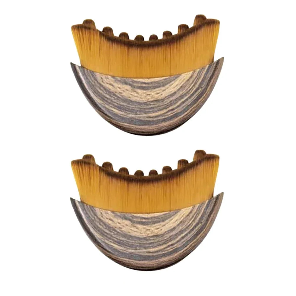 Lymphatic Contour Face Brush – Sculpting Drainage Massager Face Massage Tool HIP Bagged-2pcs