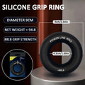 Silicone Finger Gripper Ring – 7 Levels Hand Strength Trainer Grip Strength Trainer HIP Grip 40KG BALCK 1PC