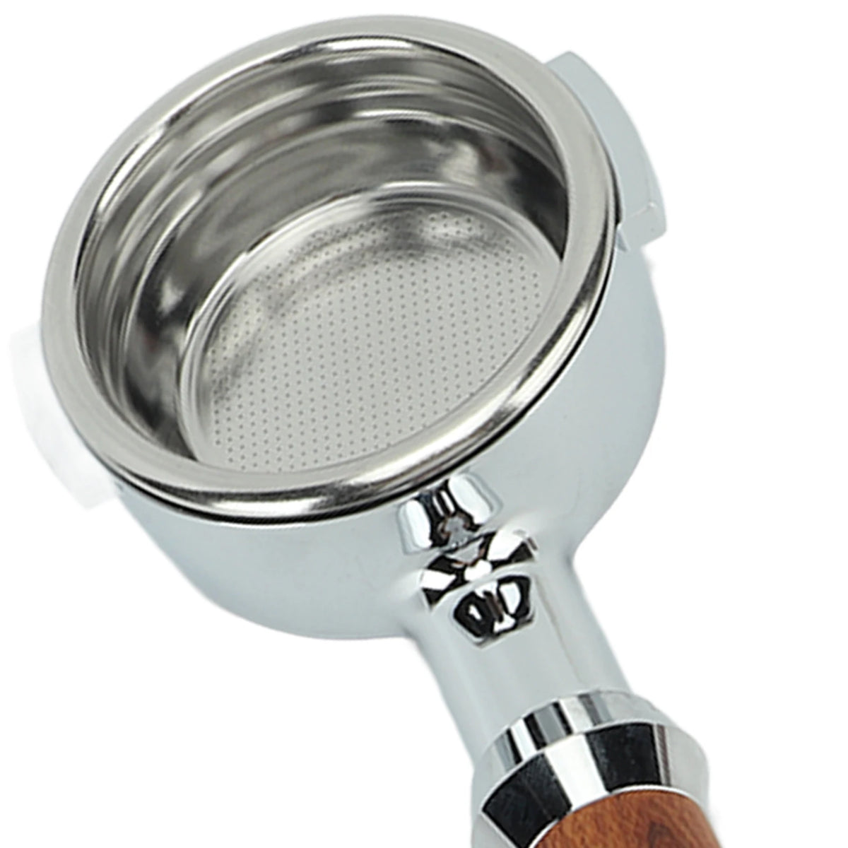 Portafilter Filter Handle Coffee Portafilter 58 mm E61 Single Layer Filter Bottomless Handlheld Portafilter for Home Coffee Shop HIP