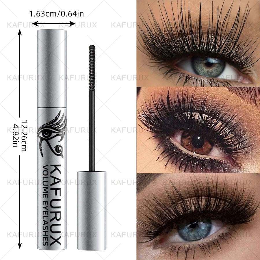 KAFURUX Silk Fiber Mascara – Waterproof, Lengthening & Volumizing Silk Fiber Mascara HIP 1pc