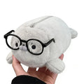 Cute Plush Seal Pencil Case – Large Capacity Stationery Bag Plush Pencil Case HIP A4