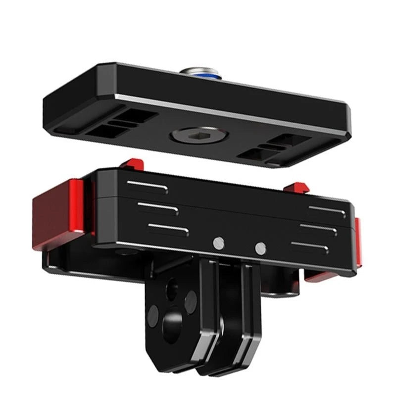 Quick Release Camera Adapter Base – Aluminum Alloy 1/4" Screw Camera Mount Adapter HIP