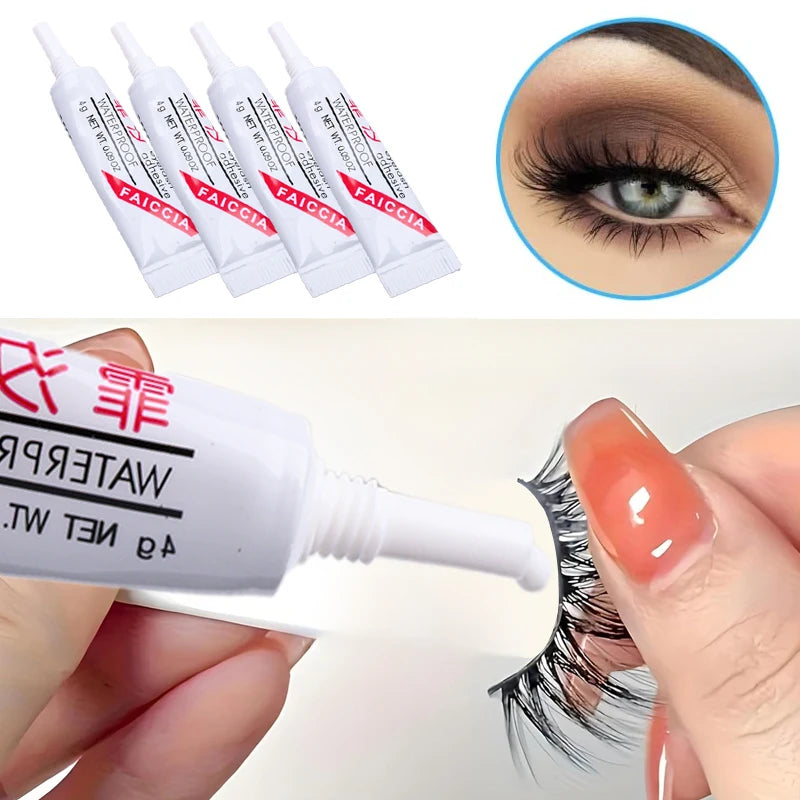 Clear Quick Dry Eyelash Glue Makeup Waterproof Lasting Disposable Adhesive Glue for Eyelashes Extension Glues Lashes Cosmetics HIP