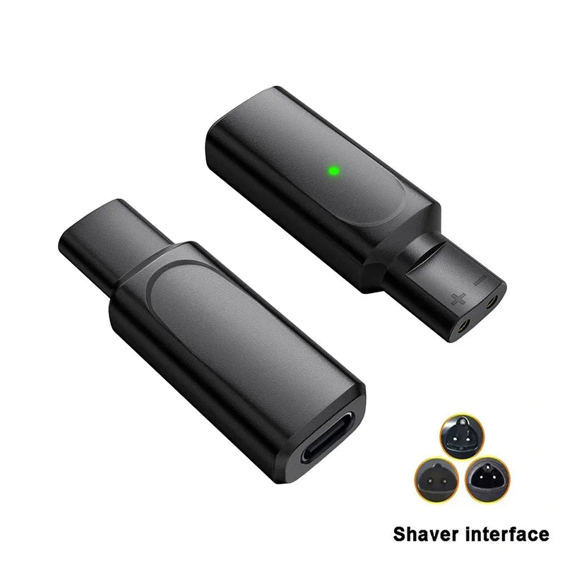 12V Type-C PD Charging Adapter for Braun Shavers Series 3 5 7 9 Shaver Charging Adapter HIP