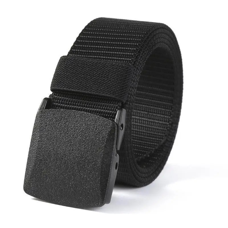 MYMC Men's Tactical Canvas Belt – Automatic Buckle Tactical Canvas Belt HIP