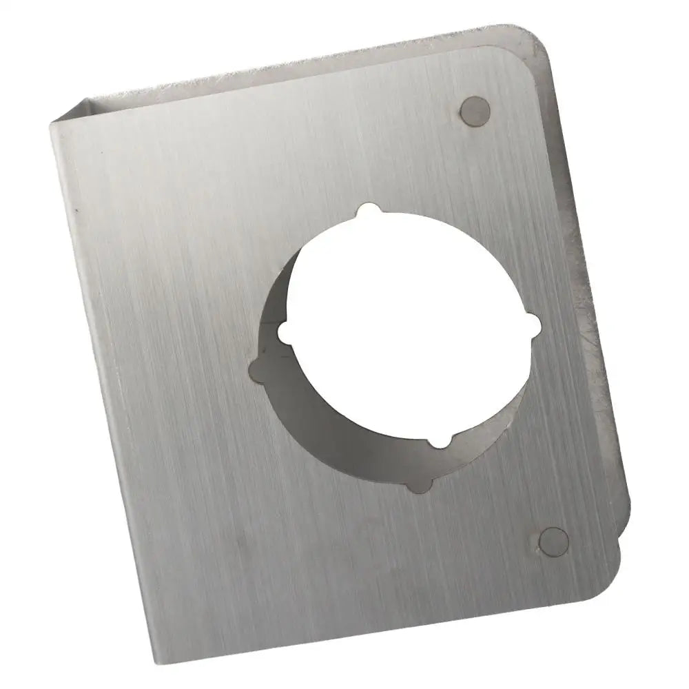 Stainless Steel Door Lock Plate Reinforcement – Single Bore Door Lock Reinforcer HIP
