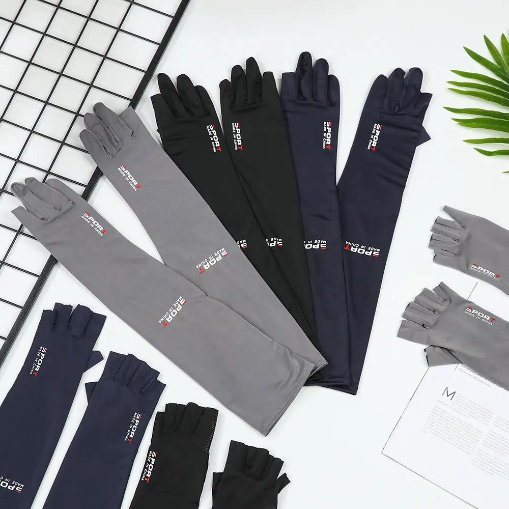 Ice Silk Arm Sleeves – UV Sun Protection for Outdoor Sport UV Arm Sleeves HIP