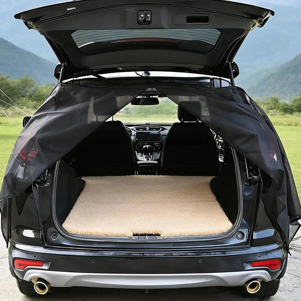 Car Mosquito Net Set SUV Window and Tailgate Sunshade Mosquito Net Suitable for Off Road Camping and Travel Dropshipping HIP