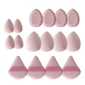 12-Piece Giant Soft Makeup Sponge Egg Set – Powder Puffs Makeup Sponge Set HIP Pink