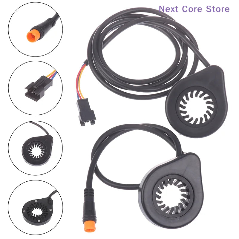 12-Magnet Dual Hall Pedal Assist Sensor for Electric Bikes Pedal Assist Sensor HIP