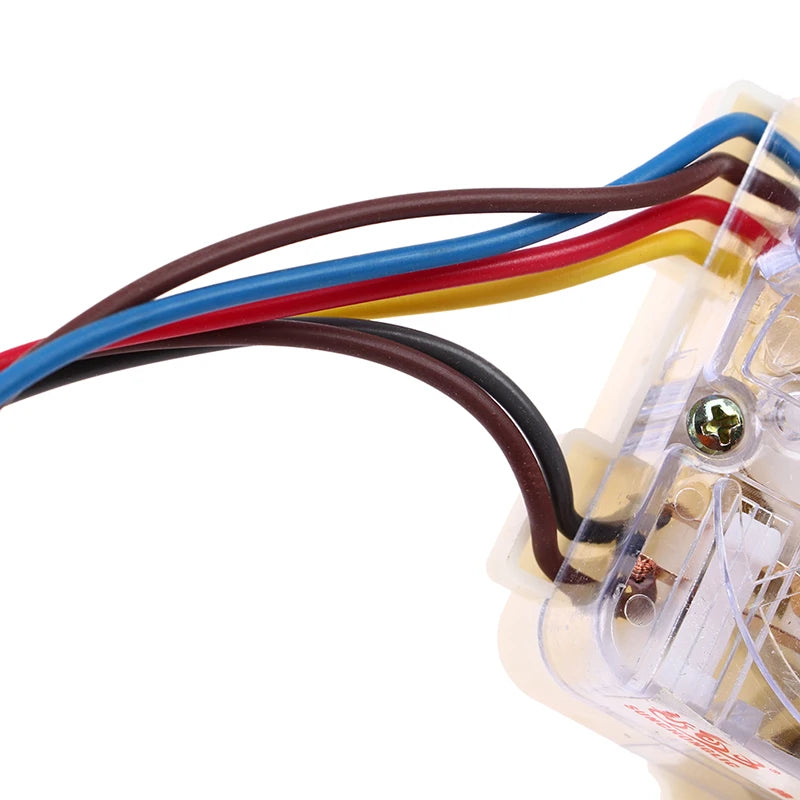 6-Wire 180° Washing Machine Timer Switch – Semi-Automatic Washing Machine Part HIP
