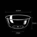 25-Pack Disposable Clear Plastic Bowls – Food Grade Soup Bowls Disposable Plastic Bowls HIP 400ml