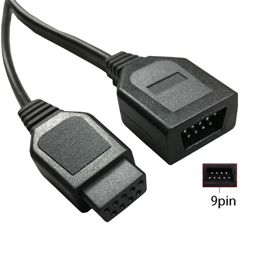 SEGA Mega Drive 2 Extension Cable – 9-Pin 1.8m Controller Cord Controller Extension Cable HIP