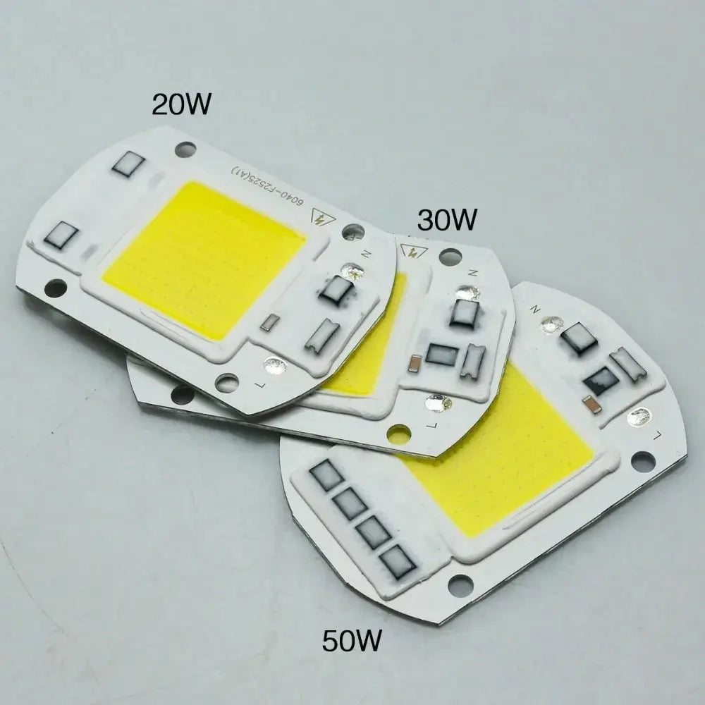 LED Chip COB Lamp Bead 20W 30W 50W LED 220V 110V Smart IC No Need Driver DIY Flood Light Led Matrix Spotlight Outdoor Chip Lamp HIP