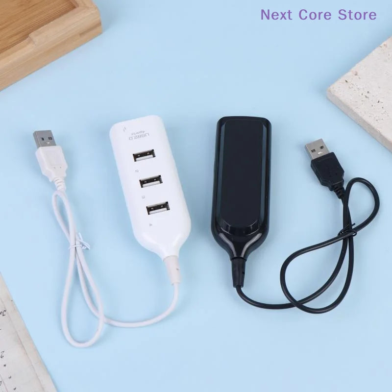 4-Port USB 2.0 Hub Splitter – High-Speed Plug & Play Adapter USB Hub Splitter HIP