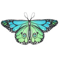 Kids Butterfly Wings Cape – Girls Fairy Shawl Costume Kids Fairy Costume HIP 2