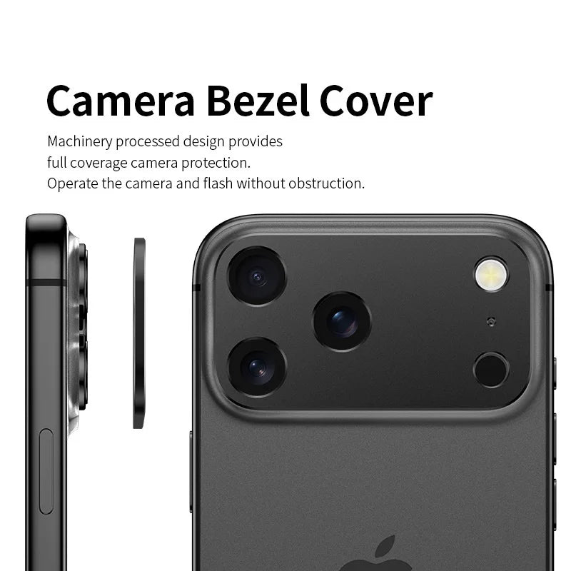 iPhone 17 16 Pro Max Air Metal Camera Lens Protector Bezel Camera Lens Protector HIP