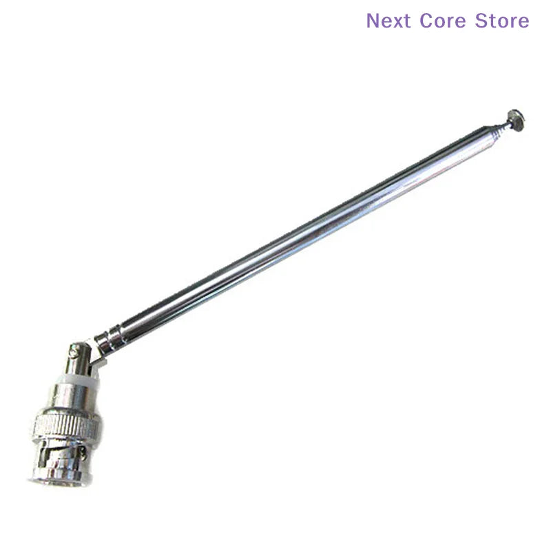 FM Radio Telescopic Antenna BNC Connector 0.7m Stainless Steel FM Radio Antenna HIP