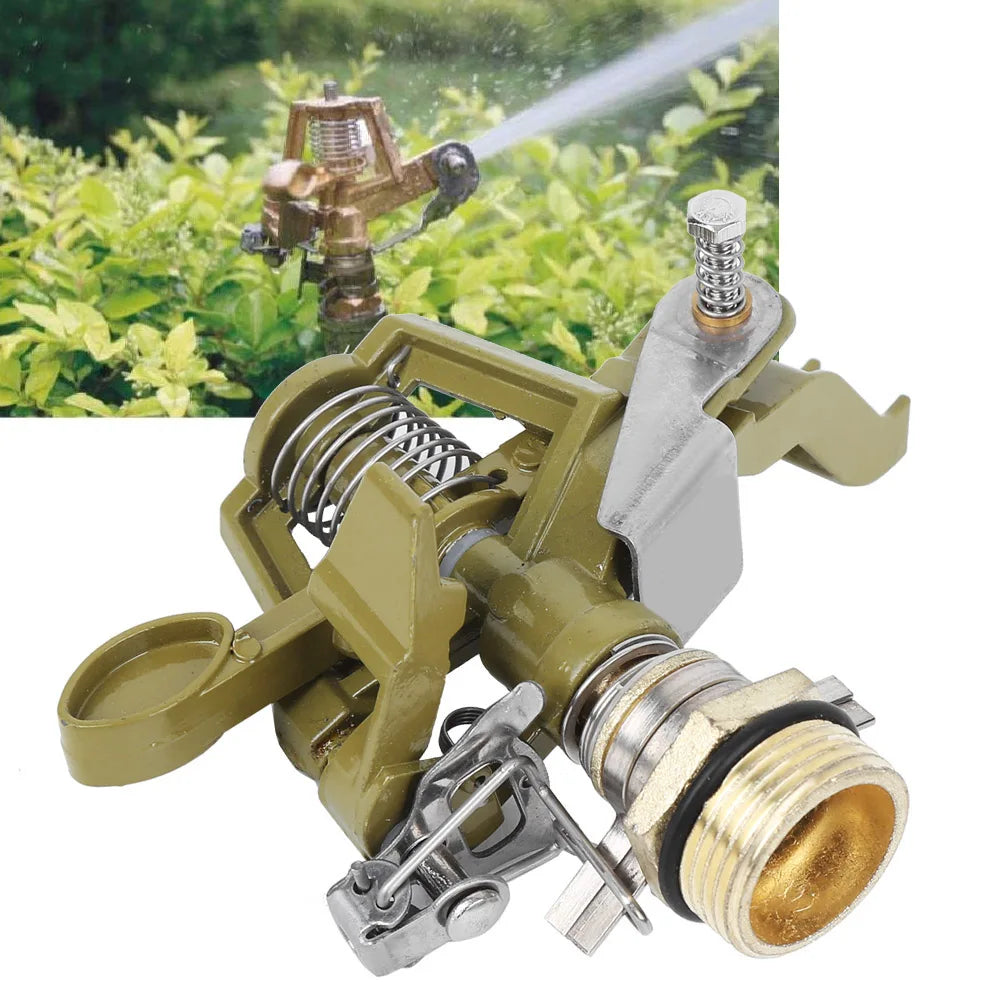 G3/4in Male Thread 360 Degree Rotating Sprinkler Sprayer Nozzle for Garden Lawn Irrigation Garden Sprinkler Irrigation Sprinkler HIP