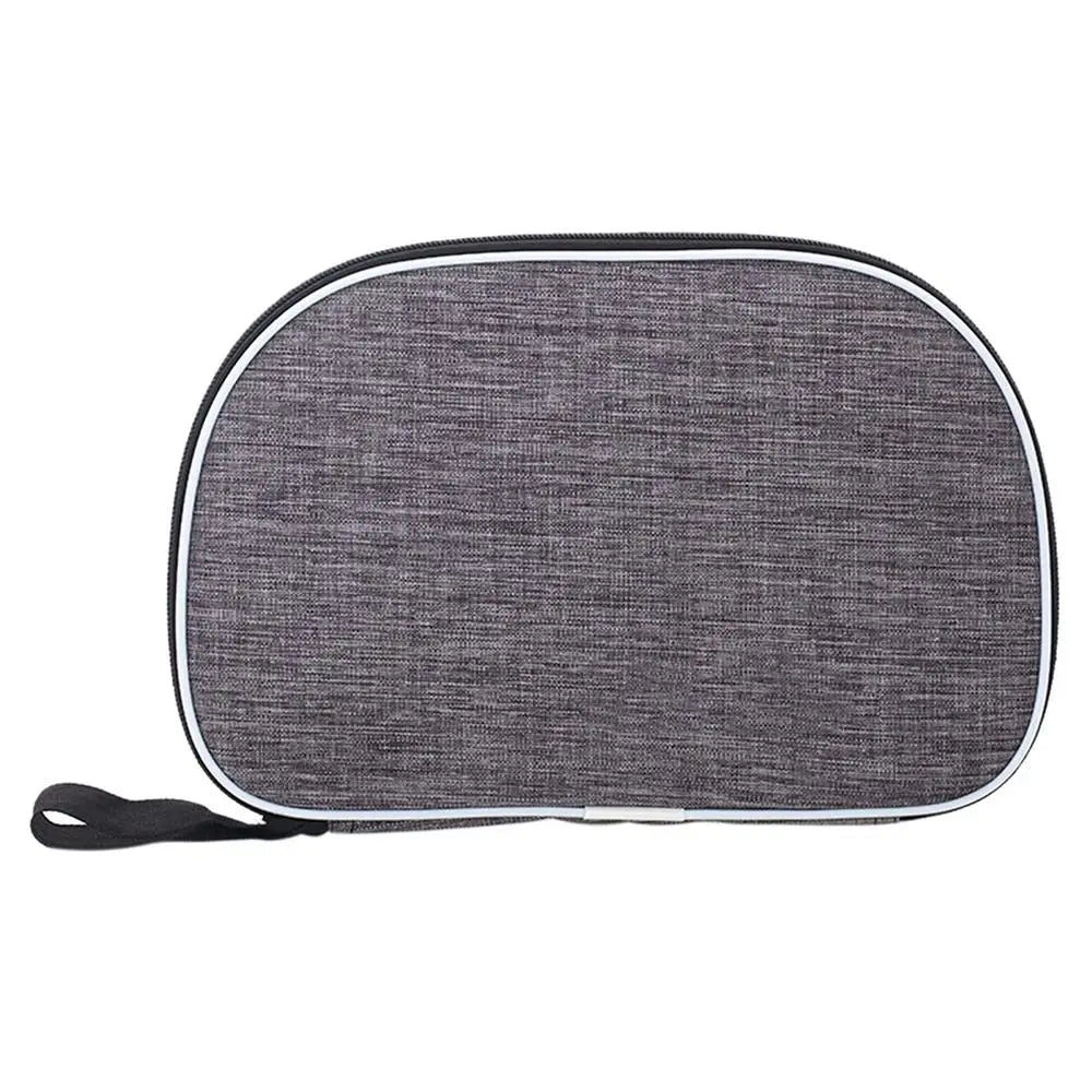 Table Tennis Racket Bag – Nylon Ping Pong Paddle Case with Belt Ping Pong Paddle Bag HIP 3