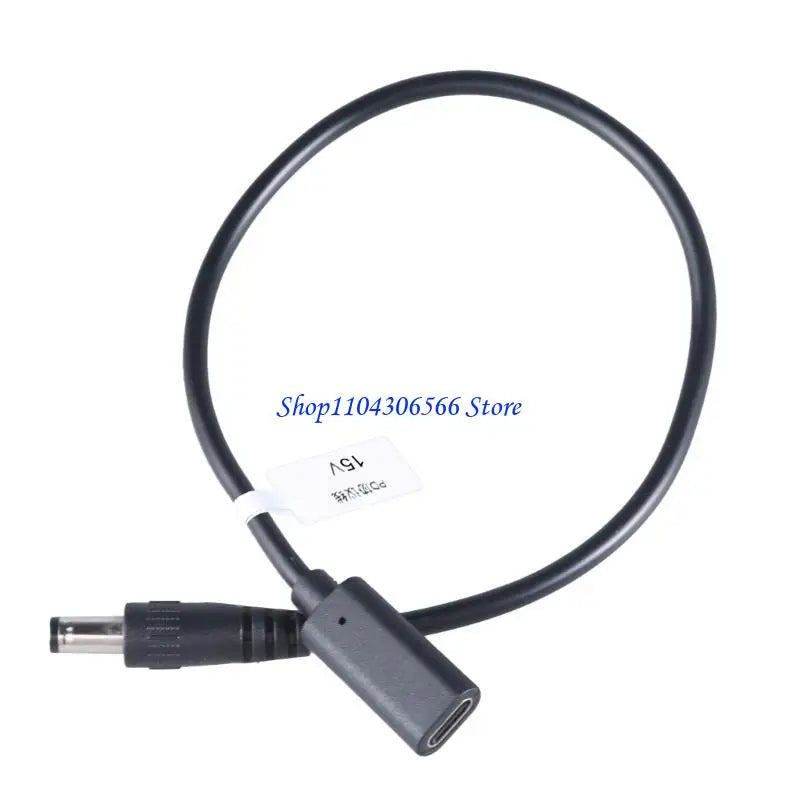 USB-C to DC 5.5x2.5mm Power Adapter Cable – 3A, 9–20V Power Adapter Cable HIP 15V China Mainland